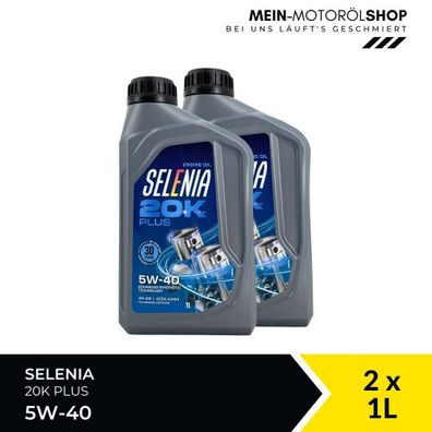 Selenia 20K Plus 5W-40 2x1 Liter