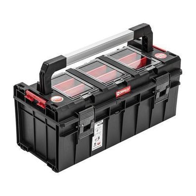 Werkzeugkoffer QBRICK SYSTEM PRO 600 PROFI Box Werkzeugkiste Schwarz PP