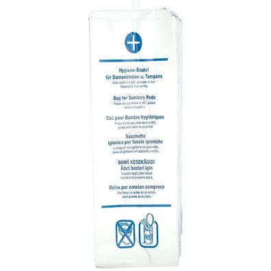 Hygostar Hygienebeutel Papier 6-sprachig 125 Stück