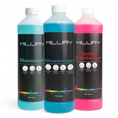 MILURY Power Trio - Reinigungsset