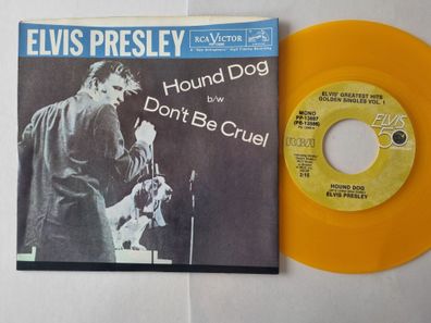 Elvis Presley - Hound Dog/ Don't Be Cruel 7'' US GOLDEN/ ORANGE VINYL