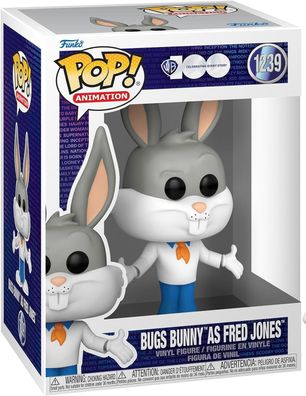 Funko 69424 Pop! Hanna Barbera Bugs Bunny as Fred Jones #1239 Figur Looney Tunes