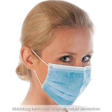 Hygostar Mundschutzmaske 3-lagig Typ II (99%) I PP 50 Stück
