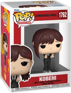 Funko 83630 - Pop! Animation - Chainsaw Man Kobeni #1762 Anime Sammelfigur