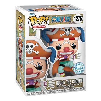 Funko 63215 Pop! Animation One Piece Buggy the Clown #1276 Sammelfigur Anime