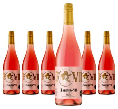 6 x Faustino VII Rosado – 2025