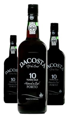 3 x Calem Portwein Dacosta 10 Jahre alt