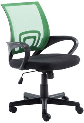 B?rostuhl PARIS 88x56x54 Gr?n Kunstleder Kunststoff Gestell ergonomische B?rost?hle