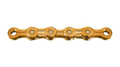 KMC Kette X11EL, 11-fach, 118 Glieder, Ti-N Gold, waxed