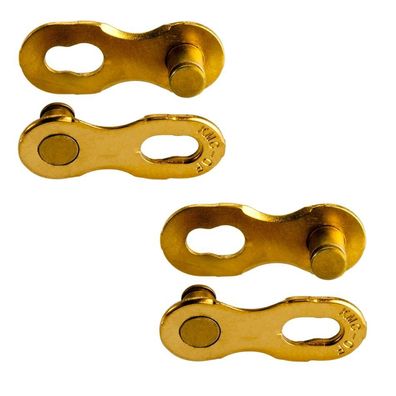 KMC Kettenschloss MissingLink 12NR gold, 2 Stück auf Karte
