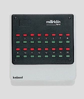 Gebrauchtes 6040 Märklin 6040 Keyboard Stellpult für 16 M Spur H0 gebraucht 1:87 digi