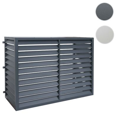 Verkleidung für Klimaanlage/Wärmetauscher HWC-O43, Abdeckung Metall 132x175x75cm