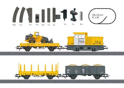 Maerklin 29188 Digital-Stat-Set Baustelle Märklin Power Spur H0