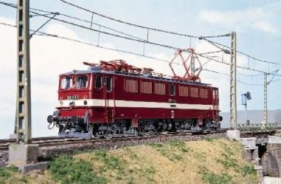 Brawa 0234 H0 E-Lok DR 242112-1 rot analog für Mä Spur H0