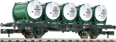 Fleischmann 8233 Beh ltertragwagen Spatenbr u Spur N