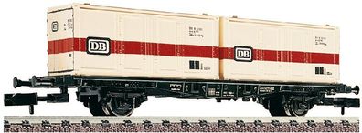 Fleischmann 823401 Containertrgwg 2x20ft, DB Spur N