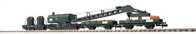 Fleischmann 8599 Set 90 t-Kranzug + Beiwagen der DB 5-tei Spur N