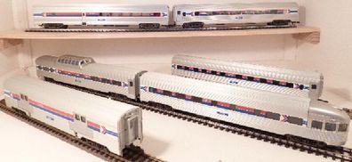 Maerklin 43600 Wagen-Set Amtrak Streamliner 6 tlg. Spur H0