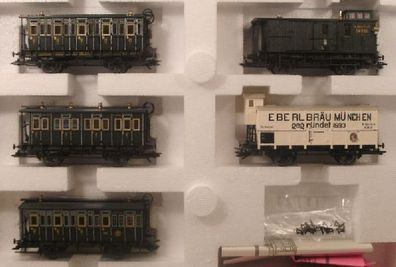 Maerklin 43982 Bayerischer Personenzug um 1880 NEU Spur H0