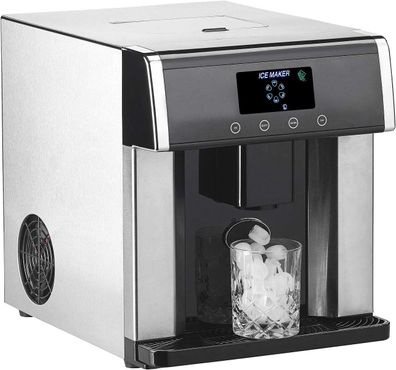 NEU Eiswürfelmaschine Wasserspender Display für Garten Party Camping Grillen BBQ