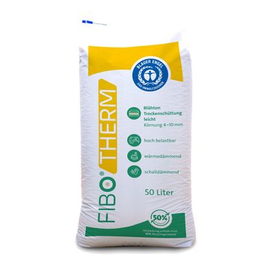 Fibotherm Trockenschüttung leicht 4-10 mm 50l - Liefermenge: 1 Sack 50 L
