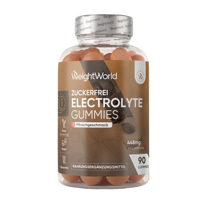 WeightWorld Elektrolyte Gummibärchen - 448mg pro Portion - 90 Gummies