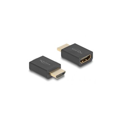 DELOCK High Speed HDMI with Ethernet Adapter St > Bu schwarz