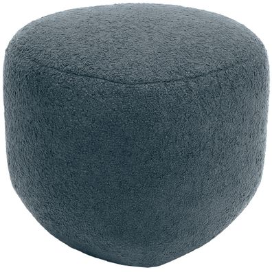Sitzhocker SUMIR Stoff Dunkelgrau 52x48x32 cm Hocker Schlafzimmer Polsterhocker