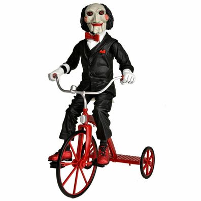 Saw Billy the Puppet on Tricycle Figur mit Sound 33cm