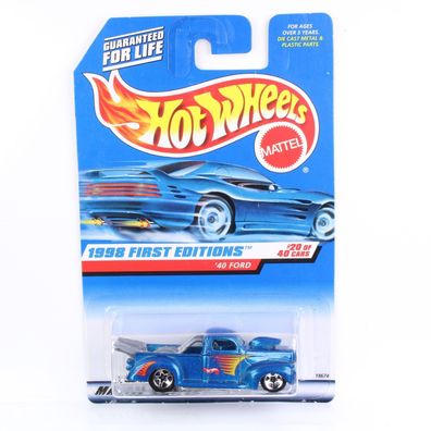Hot Wheels 1998 - Blue Card Collector - ´40 Ford Truck - First Editions