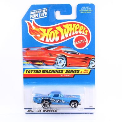 Hot Wheels 1998 - Blue Card Collector - ´57 T-Bird - Tattoo Machines Serie