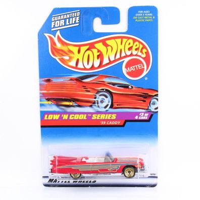 Hot Wheels 1998 - Blue Card Collector - ´59 Cadillac - Low ´n Cool Serie