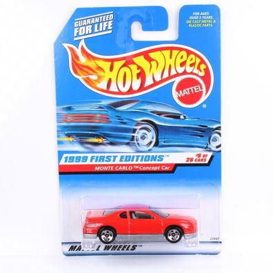 Hot Wheels 1999 - Blue Card Collector - Monte Carlo Concept Car - First Editions