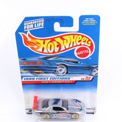 Hot Wheels 1999 - Blue Card Collector - Olds Aurora GTS-1 - First Editions ##