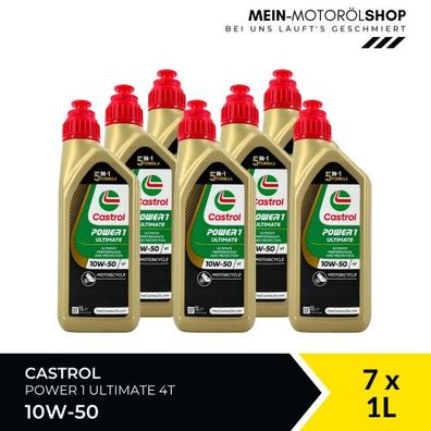 Castrol Power 1 Ultimate 4T 10W-50 7x1 Liter