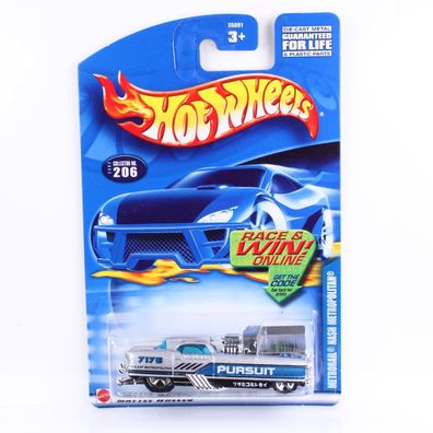 Hot Wheels 2001 - Blue Card Collector - Metrorail Nash Metropolitan
