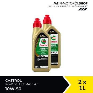 Castrol Power 1 Ultimate 4T 10W-50 2x1 Liter