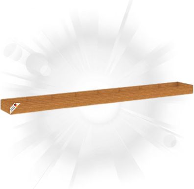 Hochbeet Cortenstahl AKSEL unten offen Hochbeet Metall Pflanzenbeet Metall Gartenbeet