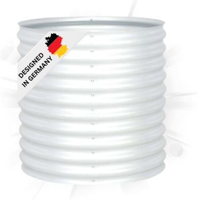 Rundes Hochbeet f?r Garten BLUMO Verzinkter Stahl Hochbeet Metall Gartenbeet rund