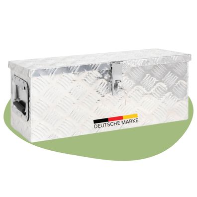 Aluminiumbox Deckel Abschlie?bar Alubox Deichselbox Alu Anh?ngerbox Werkzeugkiste