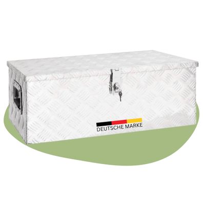 Aluminiumbox Deckel Abschlie?bar Alubox Deichselbox Alu Anh?ngerbox Werkzeugkiste