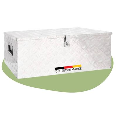 Aluminiumbox Deckel Abschlie?bar Alubox Deichselbox Alu Anh?ngerbox Werkzeugkiste