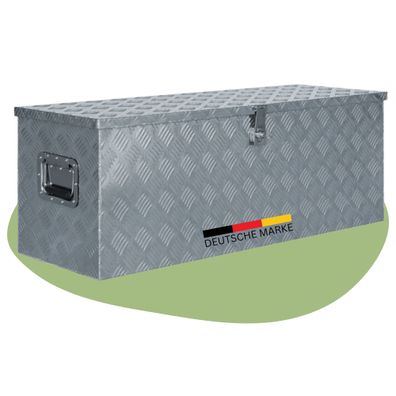 Aluminiumbox Deckel Abschlie?bar Alubox Deichselbox Alu Anh?ngerbox Werkzeugkiste