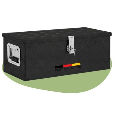 Aluminiumbox Deckel Abschlie?bar Alubox Deichselbox Alu Anh?ngerbox Werkzeugkiste