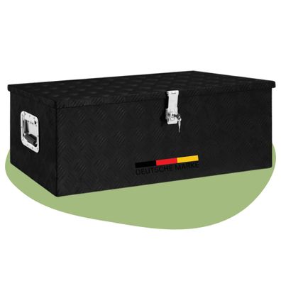Aluminiumbox Deckel Abschlie?bar Alubox Deichselbox Alu Anh?ngerbox Werkzeugkiste