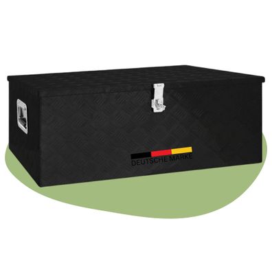Aluminiumbox Deckel Abschlie?bar Alubox Deichselbox Alu Anh?ngerbox Werkzeugkiste