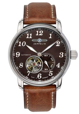 Zeppelin Herren-Automatikuhr LZ127 Graf Zeppelin 7666-4
