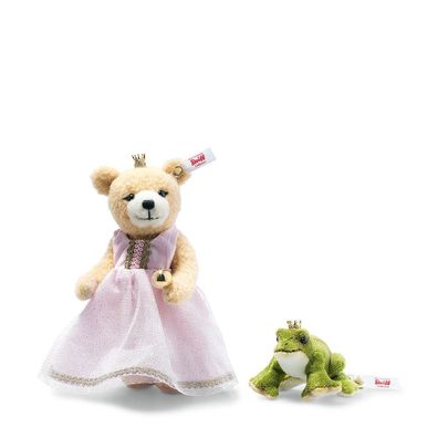Steiff Collectors Märchenwelt Froschkönig Set 15cm limitiert 006098 Sammler