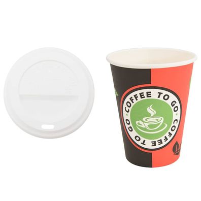 Coffee To Go Pappbecher 1000 St?ck Deckel 300ml Einwegbecher Kaffeebecher To Go