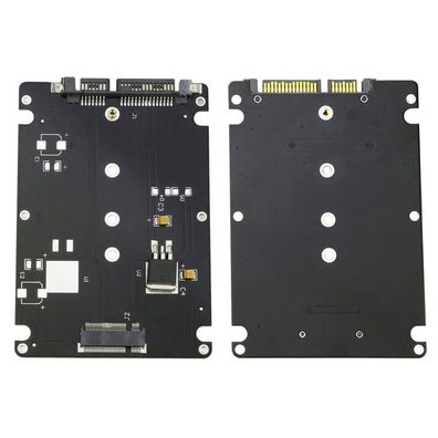 H38 M.2 SSD (B+M) NGFF (SATA) SSD auf 2.5" SATA III SSD Adapter Karte Gehäuse